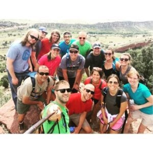 The Cloud Elements Summer Hike Days at Matthew Winters near Red Rocks.