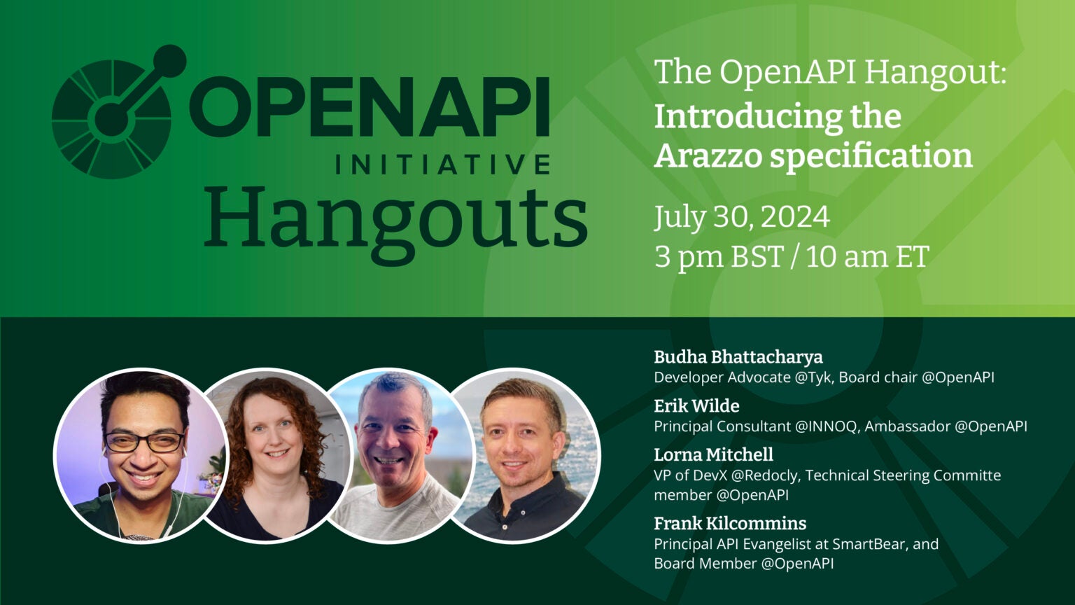 The OpenAPI Hangout: Introducing the Arazzo specification – OpenAPI ...