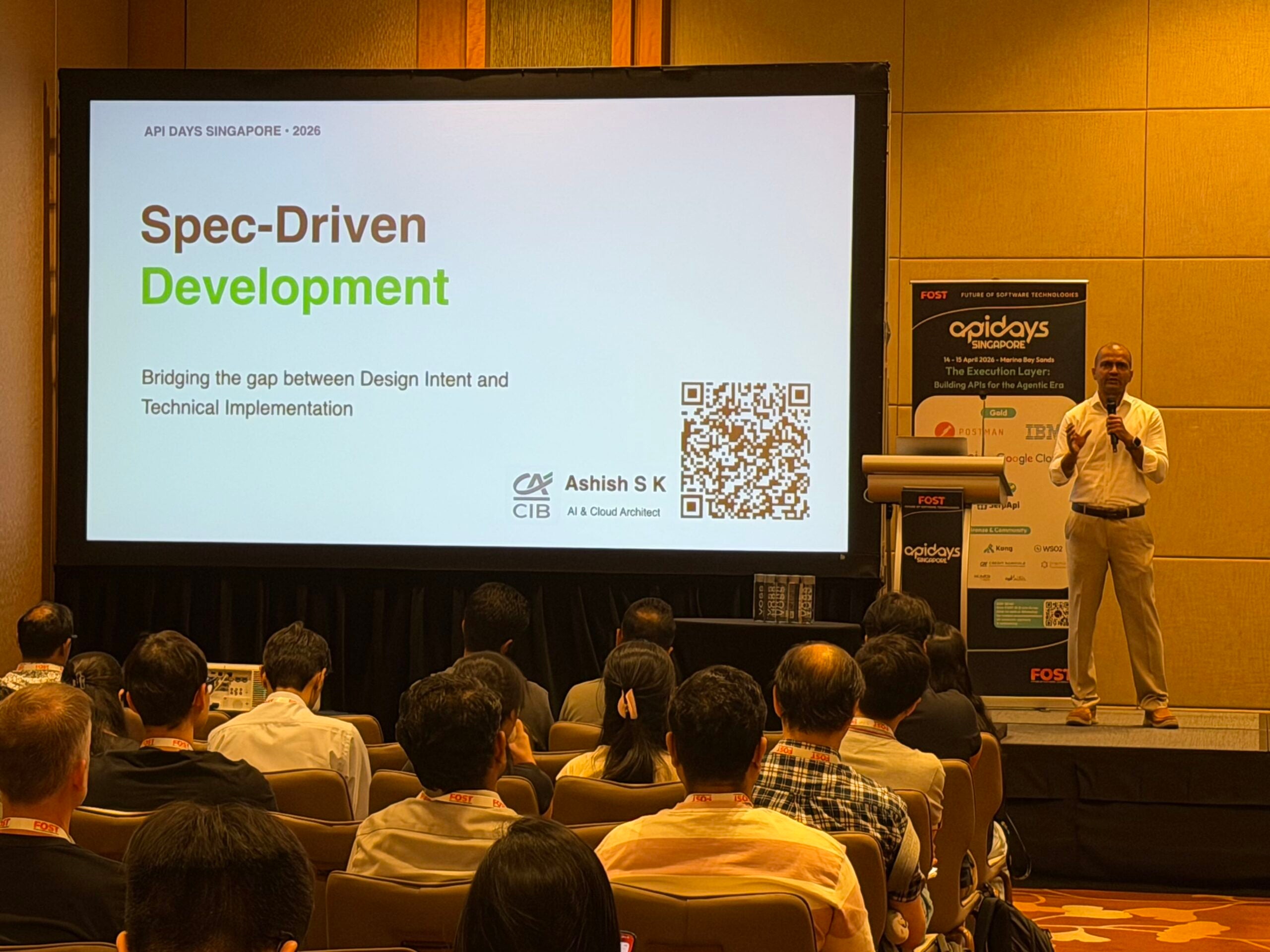 Ashish Khichi at Apidays Singapore 2026